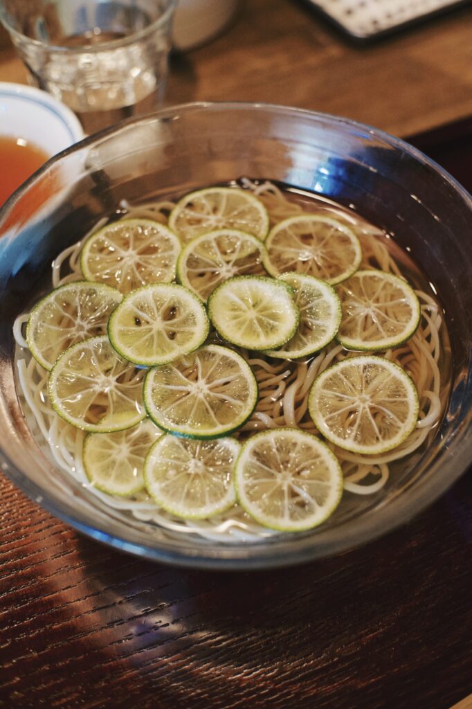 夏の蕎麦